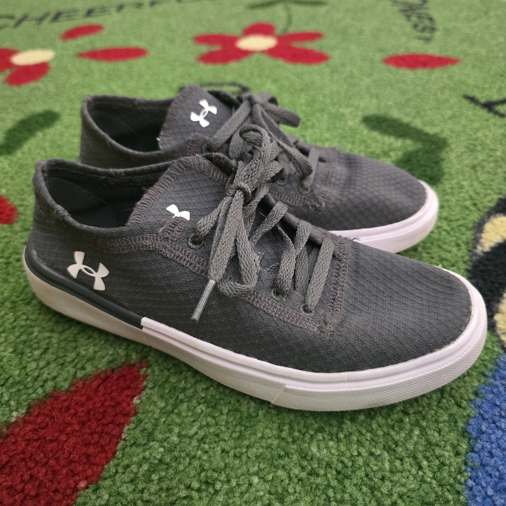 Under Armour Kids Gray Sneakers